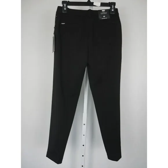 DKNY Women's Midi Rise Skinny Petite Essex Pants Black 0P - Picture 3 of 11